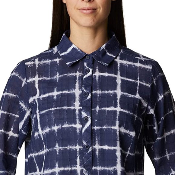 🆕Columbia Women's Camp Henry II Tunic, Nocturnal to Dye for Print, Medium, NWT - Picture 2 of 5